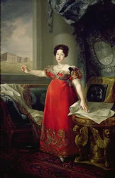 Reine Dona Maria Isabel de Braganza, 1829